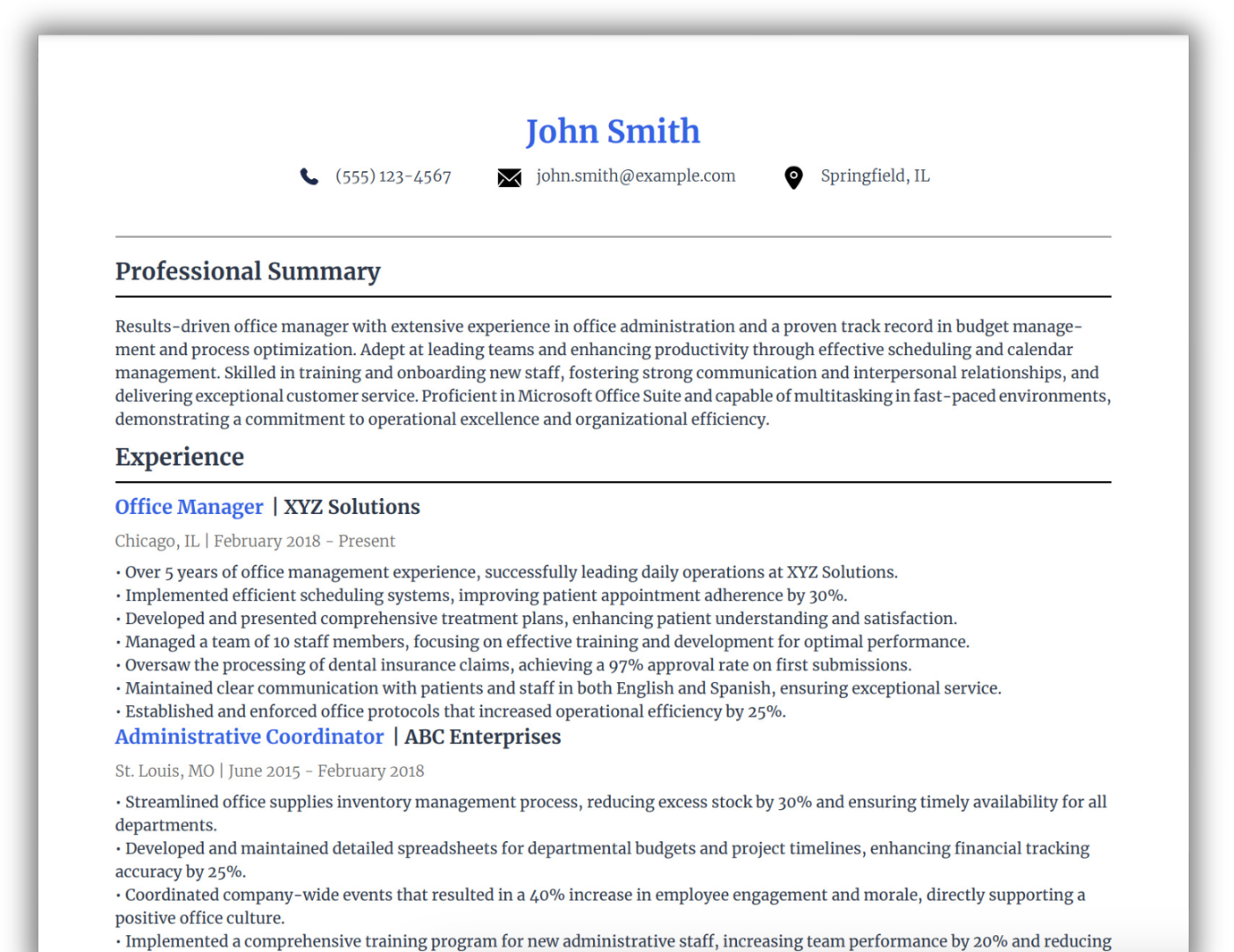 AI Resume Builder